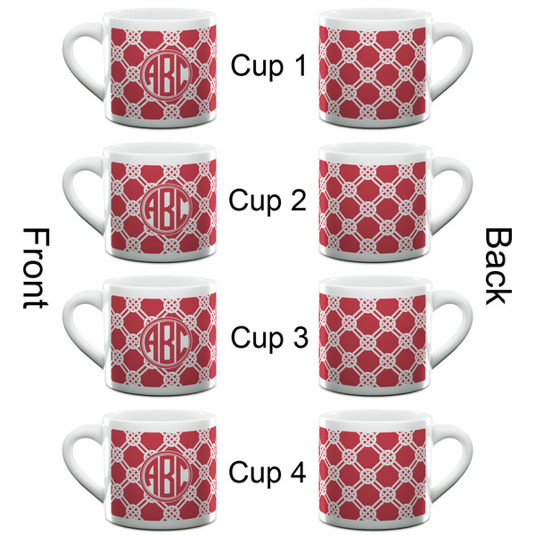 Celtic Knot Espresso Cup - 6oz (Double Shot Set of 4) APPROVAL