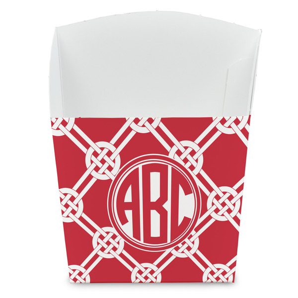 Custom Celtic Knot French Fry Favor Boxes (Personalized)
