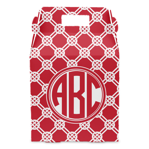 Celtic Knot Gable Favor Box - Front