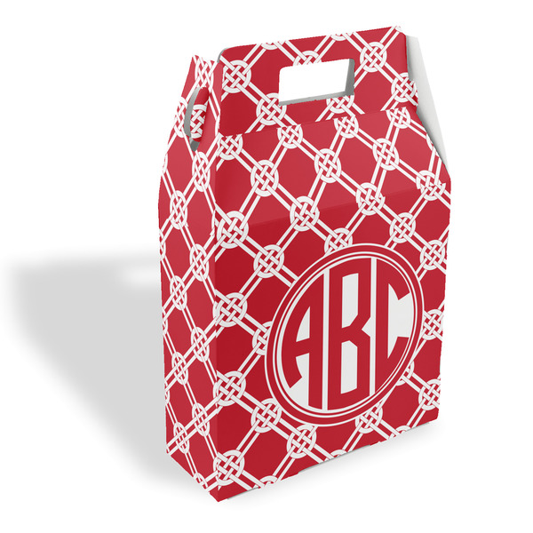 Custom Celtic Knot Gable Favor Box (Personalized)