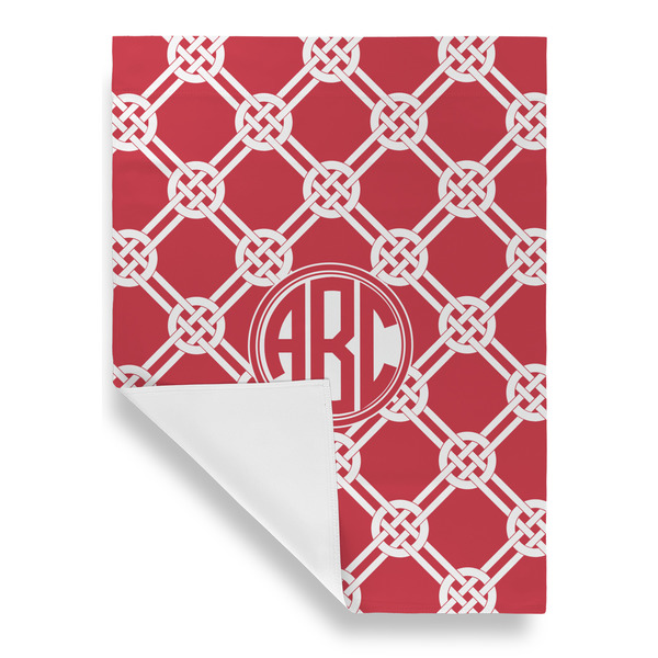 Celtic Knot Garden Flags - Large - Single Sided - FRONT FOLDED