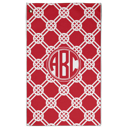 Celtic Knot Golf Towel - Poly-Cotton Blend - Large w/ Monograms