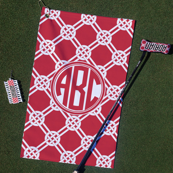 Custom Celtic Knot Golf Towel Gift Set (Personalized)