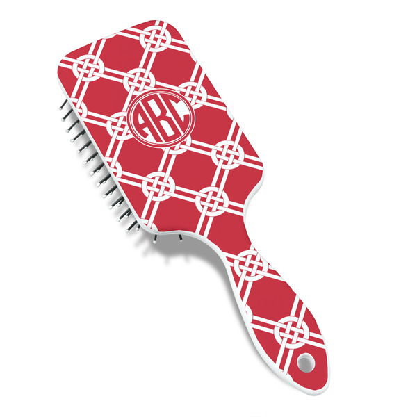 Celtic Knot Hair Brush - Angle View