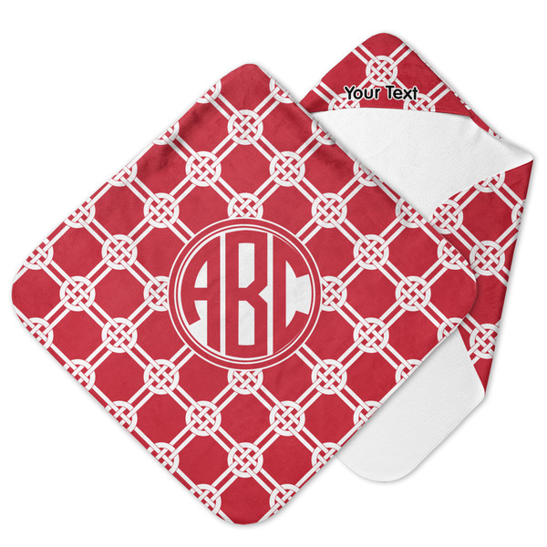 Custom Celtic Knot Hooded Baby Towel (Personalized)