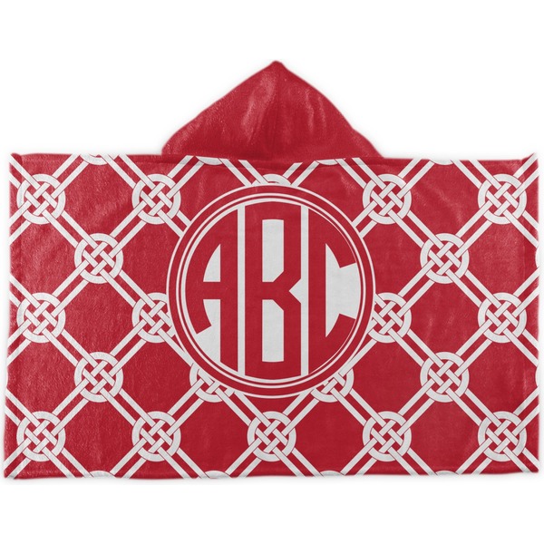 Custom Celtic Knot Kids Hooded Towel (Personalized)