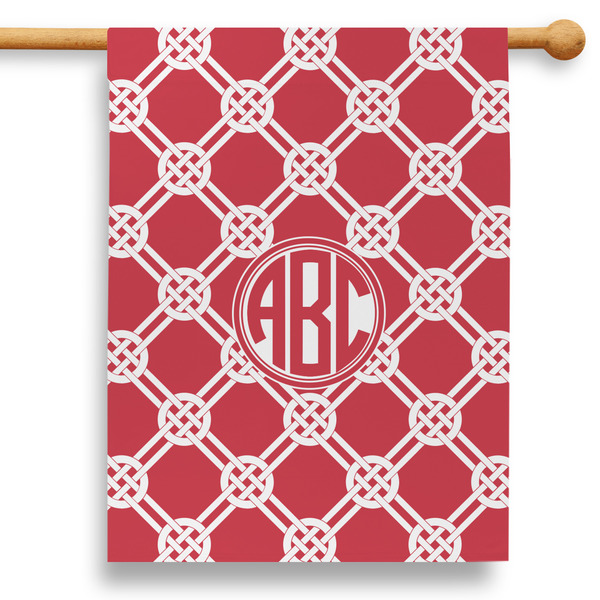 Custom Celtic Knot 28" House Flag (Personalized)