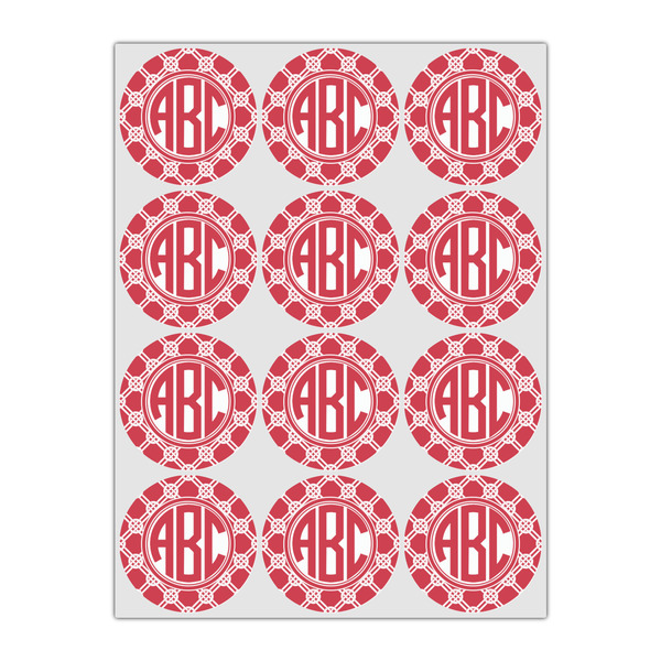 Celtic Knot Icing Circle - Small - Set of 12