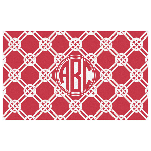 Celtic Knot Indoor / Outdoor Rug - 3'x5' - Front Flat