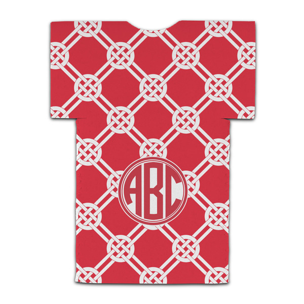 Celtic Knot Jersey Bottle Cooler - BACK (flat)