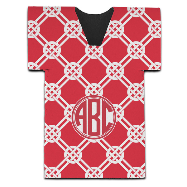 Custom Celtic Knot Jersey Bottle Cooler (Personalized)