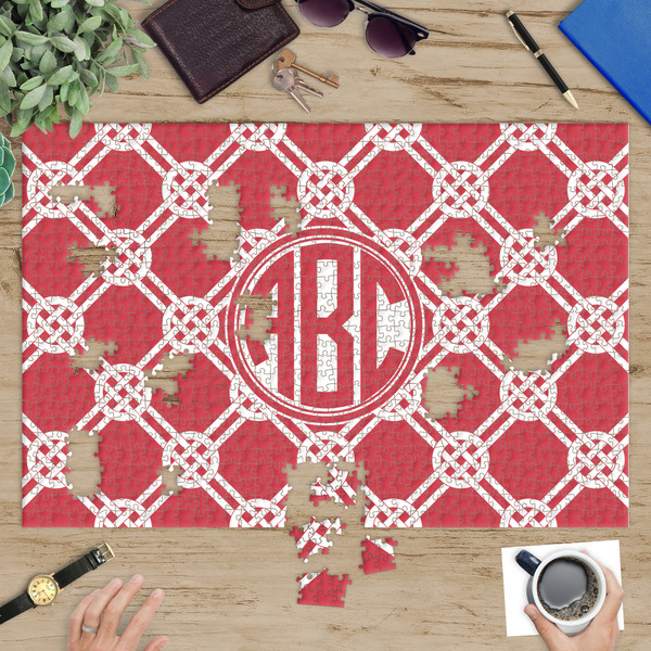 Celtic Knot Jigsaw Puzzle 1014 Piece - In Context