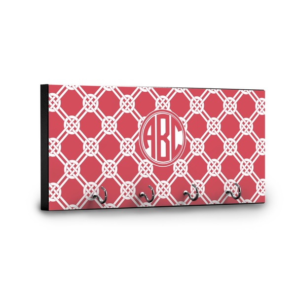 Celtic Knot Key Hanger - Front View with Hooks