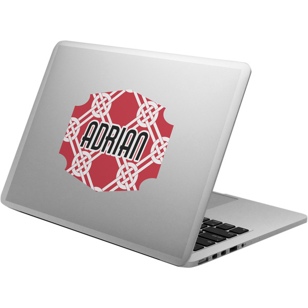 Custom Celtic Knot Laptop Decal (Personalized)