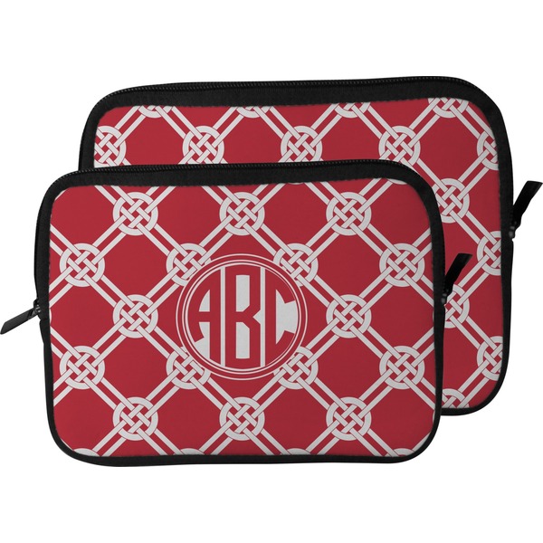Celtic Knot Laptop Sleeve (Size Comparison)