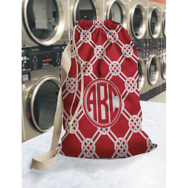 Celtic Knot Laundry Bag in Laundromat