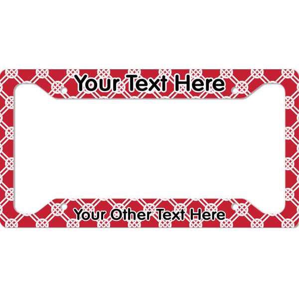 Custom Celtic Knot License Plate Frame (Personalized)