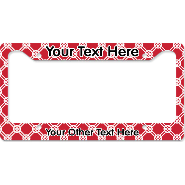 Celtic Knot License Plate Frame Wide