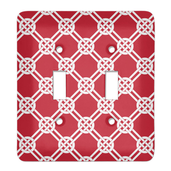 Custom Celtic Knot Light Switch Cover (2 Toggle Plate)