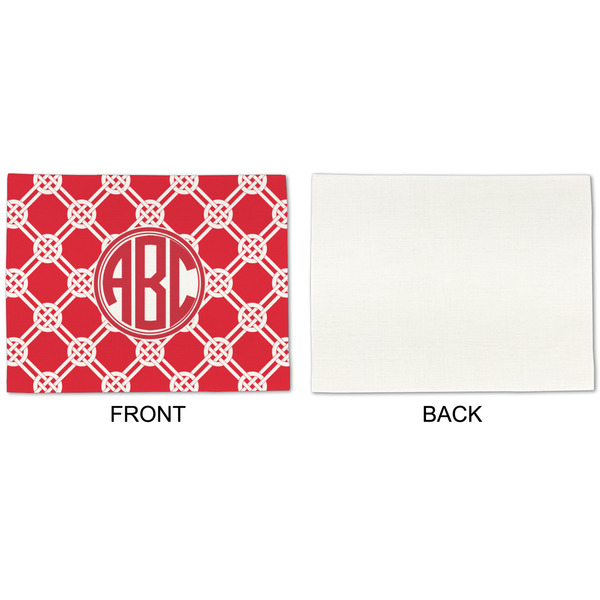 Celtic Knot Linen Placemat - APPROVAL Single (single sided)