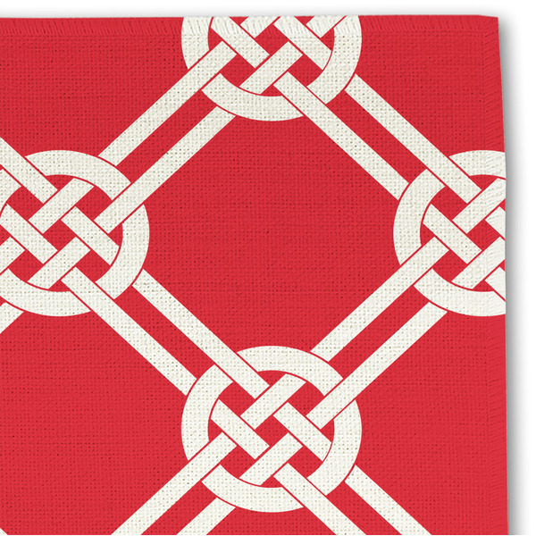 Celtic Knot Linen Placemat - DETAIL