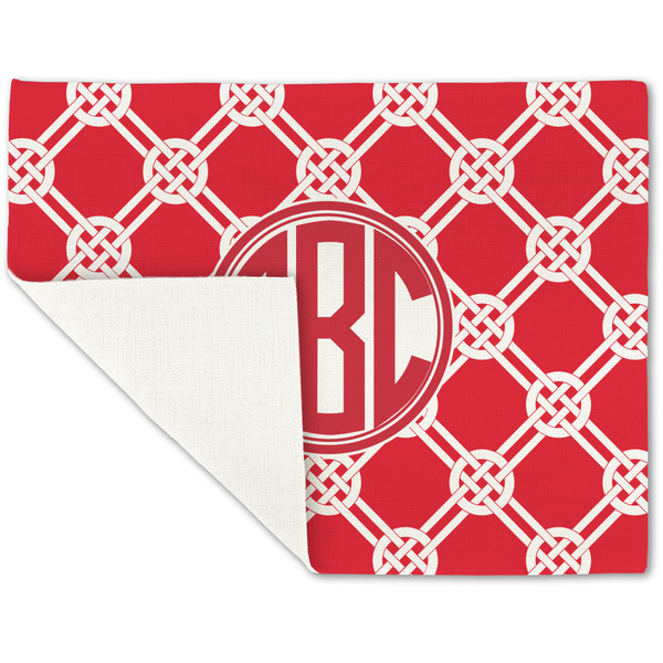 Celtic Knot Linen Placemat - Folded Corner (single side)