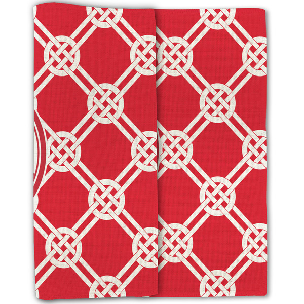 Celtic Knot Linen Placemat - Folded Half (double sided)