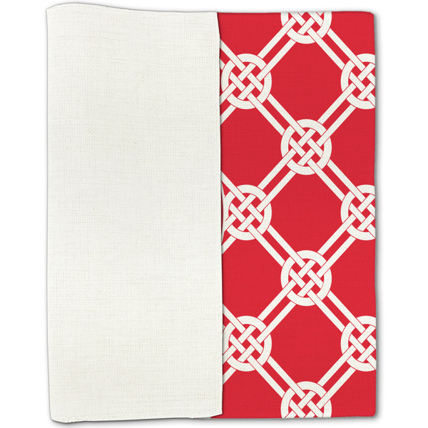Celtic Knot Linen Placemat - Folded Half