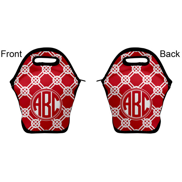 Celtic Knot Lunch Bag - Front and Back