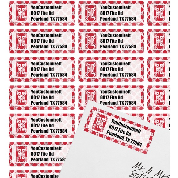 Celtic Knot Mailing Label on Envelope - Multiple Labels