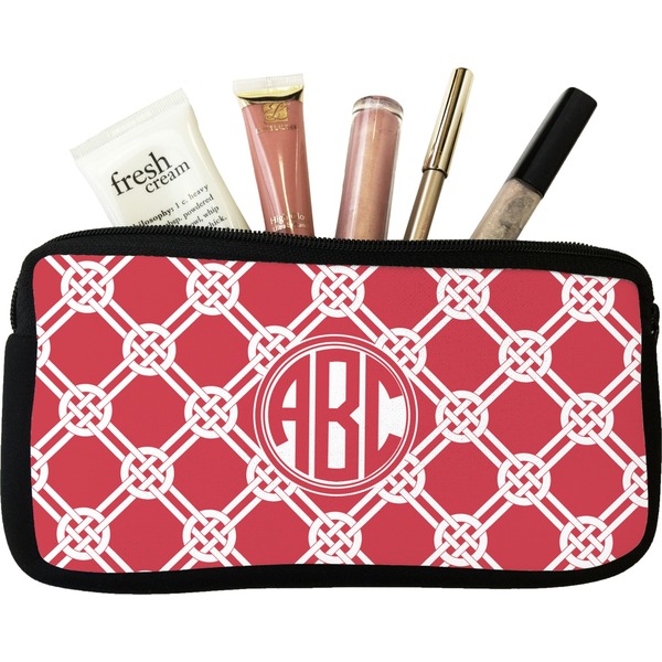 Custom Celtic Knot Makeup / Cosmetic Bag (Personalized)