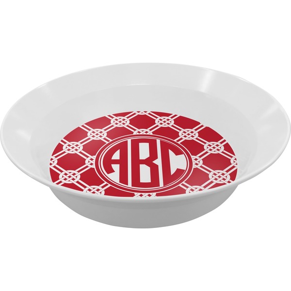 Custom Celtic Knot Melamine Bowl (Personalized)