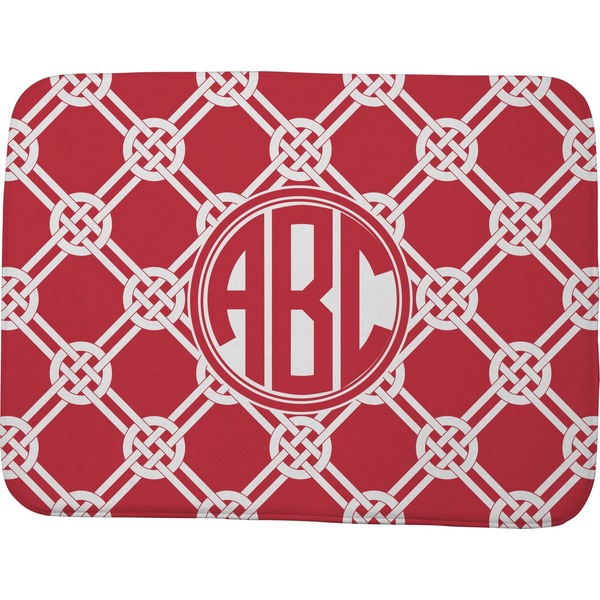 Celtic Knot Memory Foam Bath Mat 48 X 36