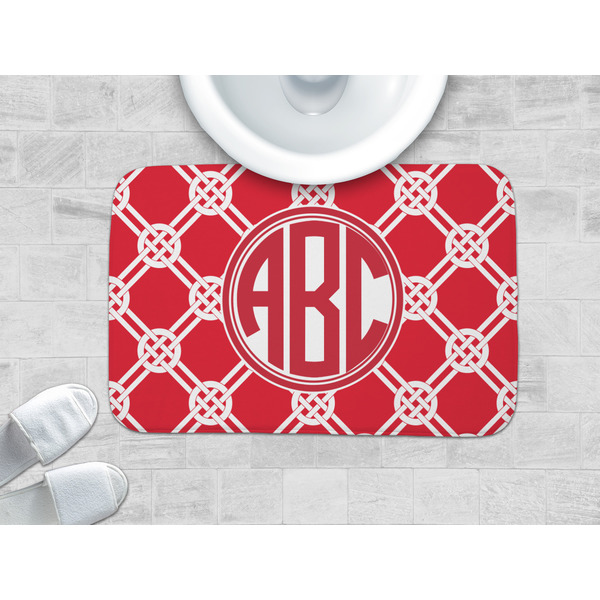 Celtic Knot Memory Foam Bath Mat - LIFESTYLE 34x21