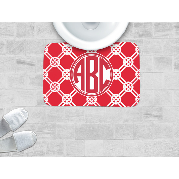 Celtic Knot Memory Foam Bath Mat - LIFESTYLE