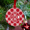 Celtic Knot Metal Ball Ornament - Lifestyle
