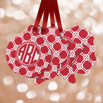 Celtic Knot Metal Ornaments - Double Sided w/ Monogram