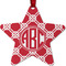 Celtic Knot Metal Star Ornament - Front