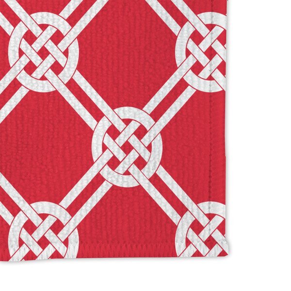 Celtic Knot Microfiber Dish Rag - DETAIL