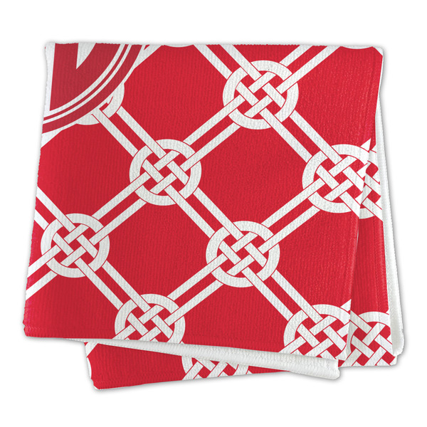 Celtic Knot Microfiber Dish Rag - FOLDED (square)