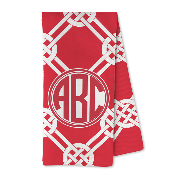 Custom Celtic Knot Kitchen Towel - Microfiber (Personalized)