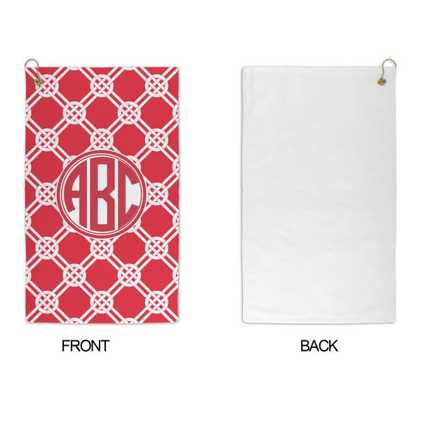Celtic Knot Microfiber Golf Towels - APPROVAL