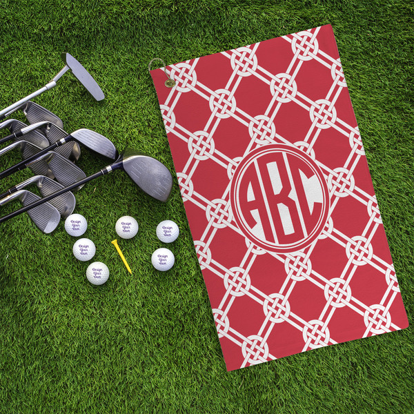 Celtic Knot Microfiber Golf Towels - LIFESTYLE