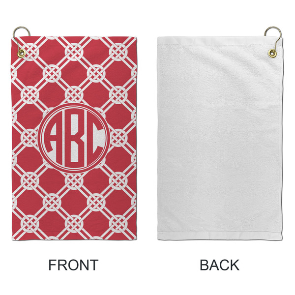 Celtic Knot Microfiber Golf Towels - Small - APPROVAL