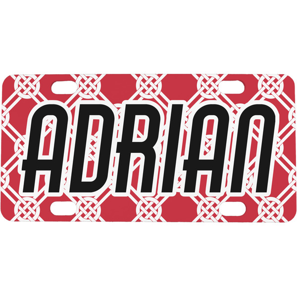 Custom Celtic Knot Mini/Bicycle License Plate (Personalized)