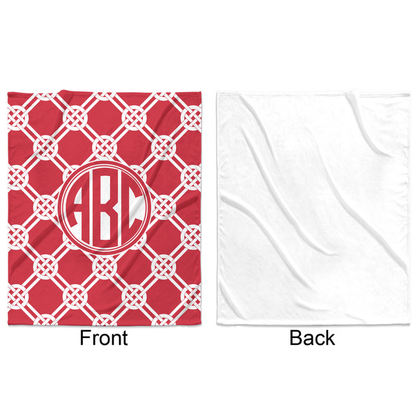 Celtic Knot Minky Blanket - 50"x60" - Single Sided - Front & Back