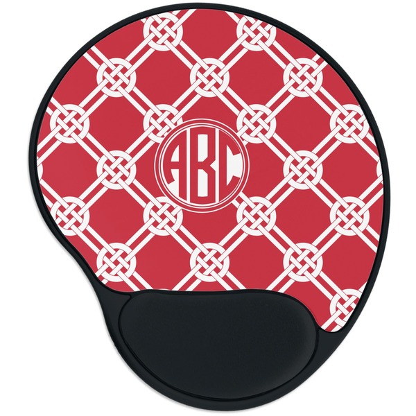 Custom Celtic Knot Mouse Pad with Wrist Support