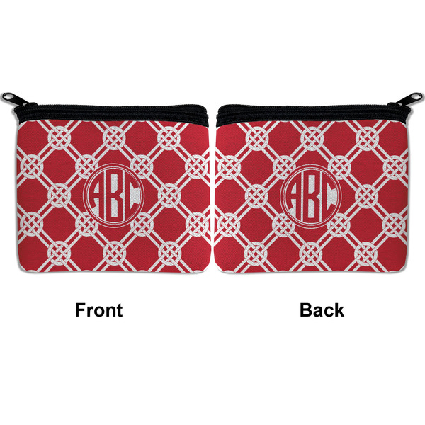 Celtic Knot Neoprene Coin Purse - Front & Back (APPROVAL)