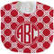 Celtic Knot Velour Baby Bib w/ Monogram