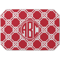 Celtic Knot Dining Table Mat - Octagon (Single-Sided) w/ Monogram